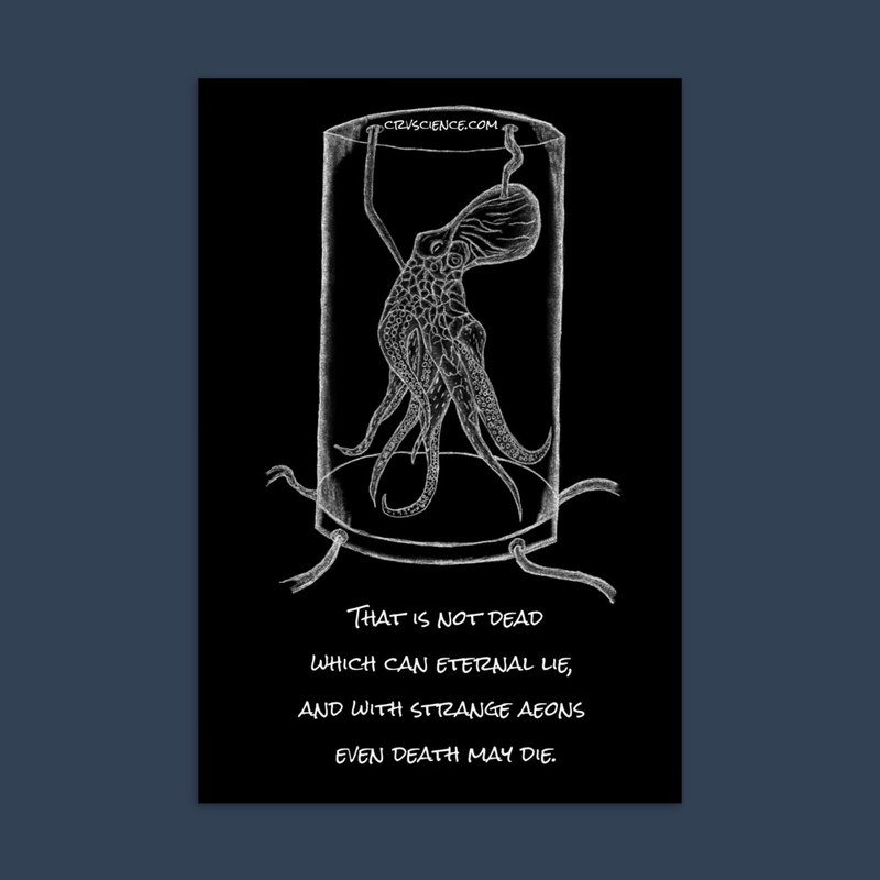 Pacific Octopus (Cthulhu) - Standard Postcard 4"x6"