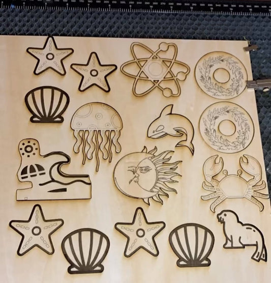How to Use a Wood Laser Etcher with Lightburn Software - Science Label