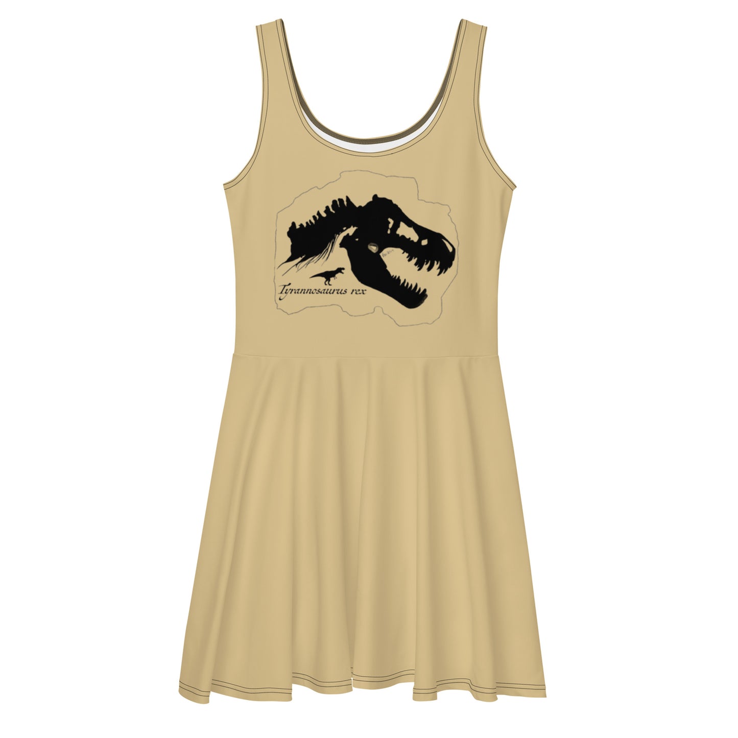 Tyrannosaurus Rex Dinosaur Skater Dress