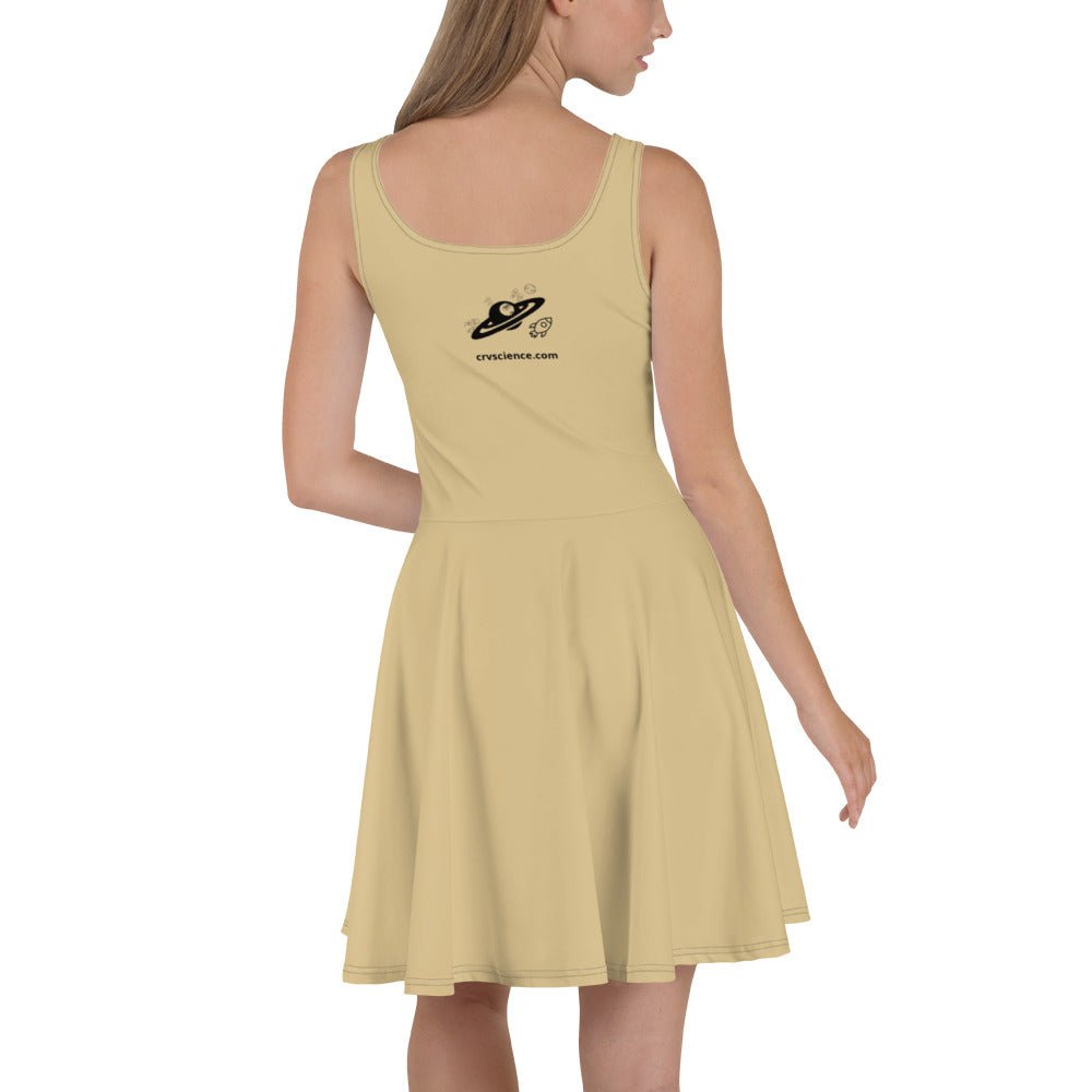Archaeopteryx Dinosaur Skater Dress - Science Label