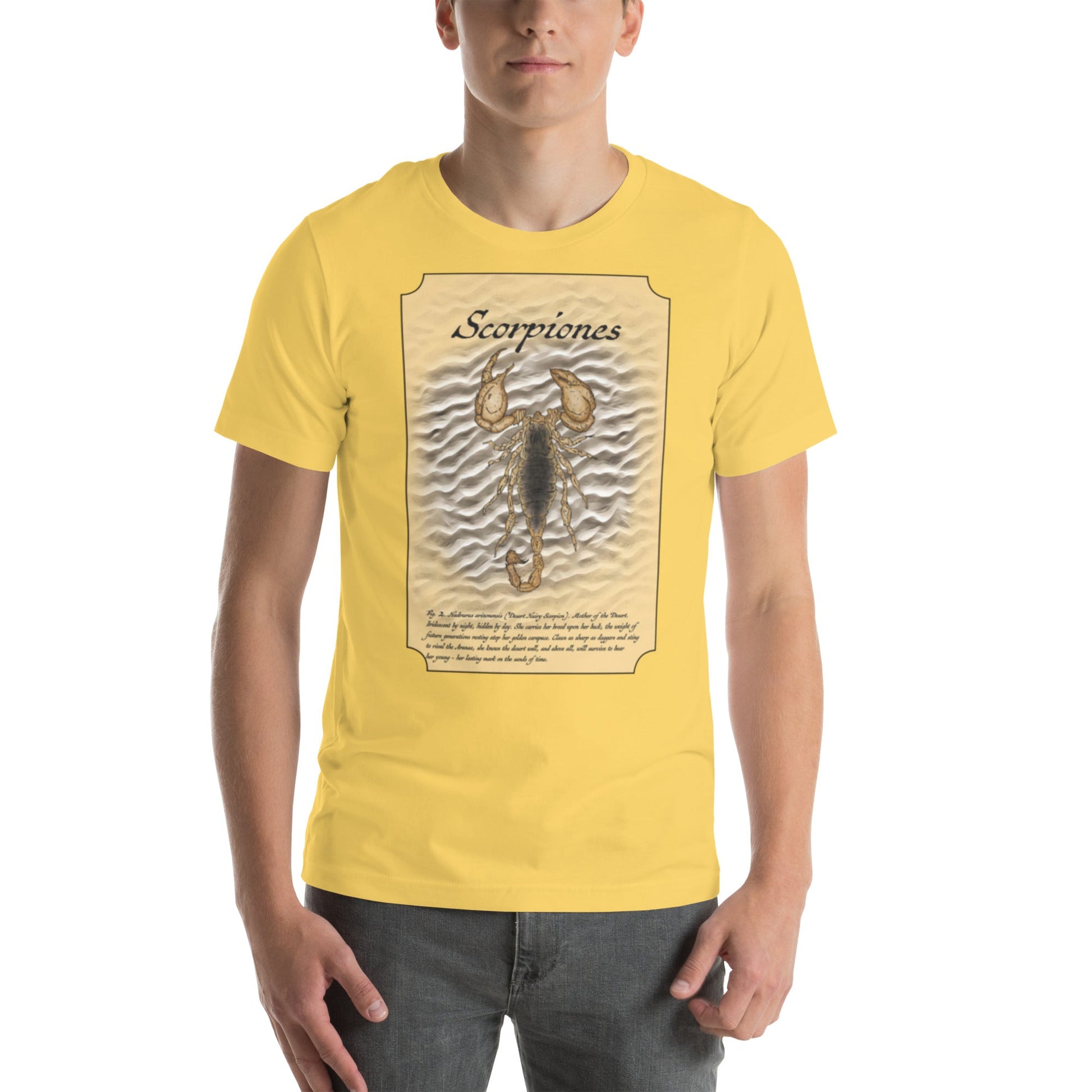 Figure 2. Scorpiones - Bella Canvas T-Shirt - Science Label