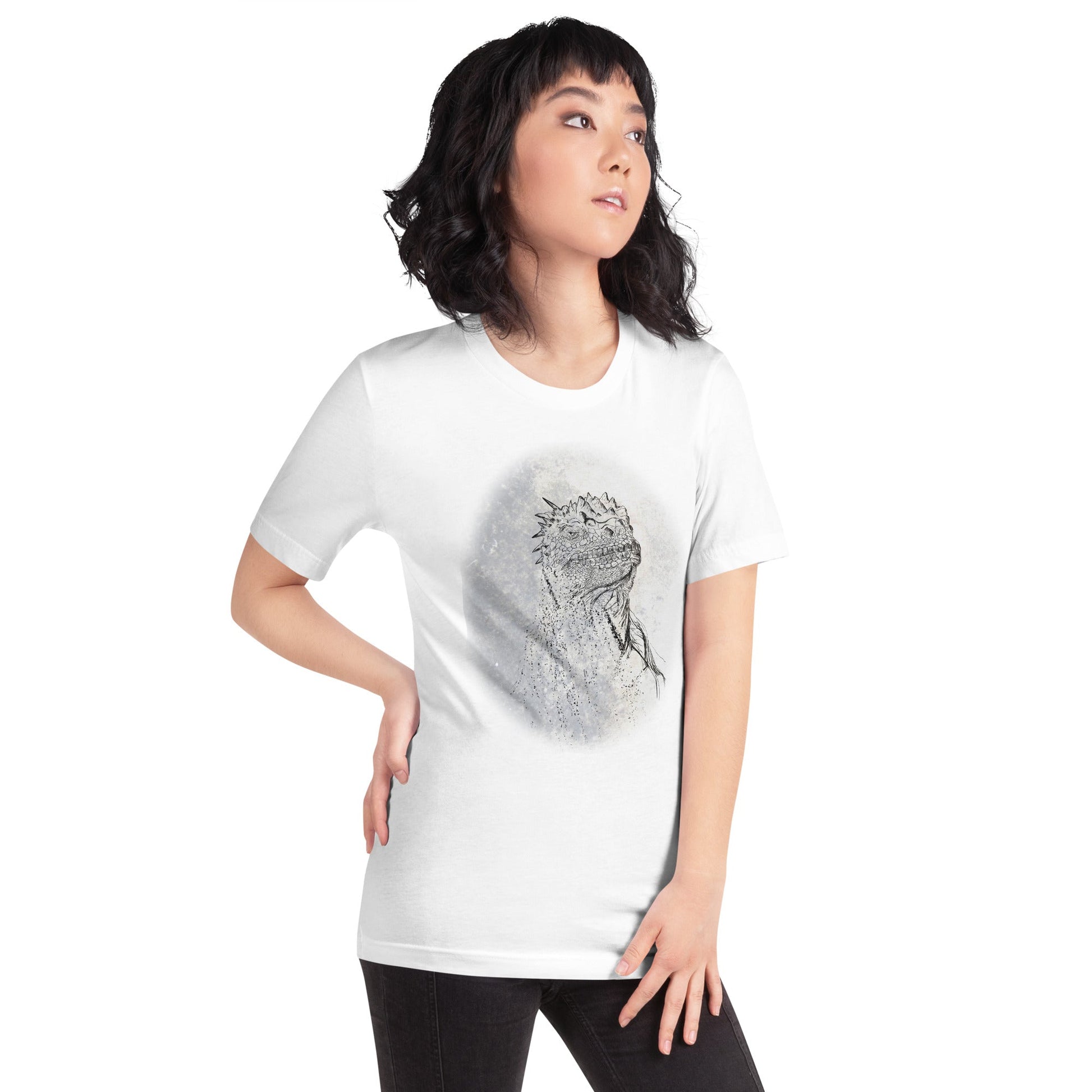 Marine Iguana 2024 - Bella Canvas T-Shirt - (Amblyrhynchus cristatus) - Science Label