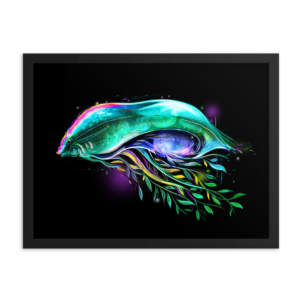Space Jelly 2023 - Framed photo paper poster