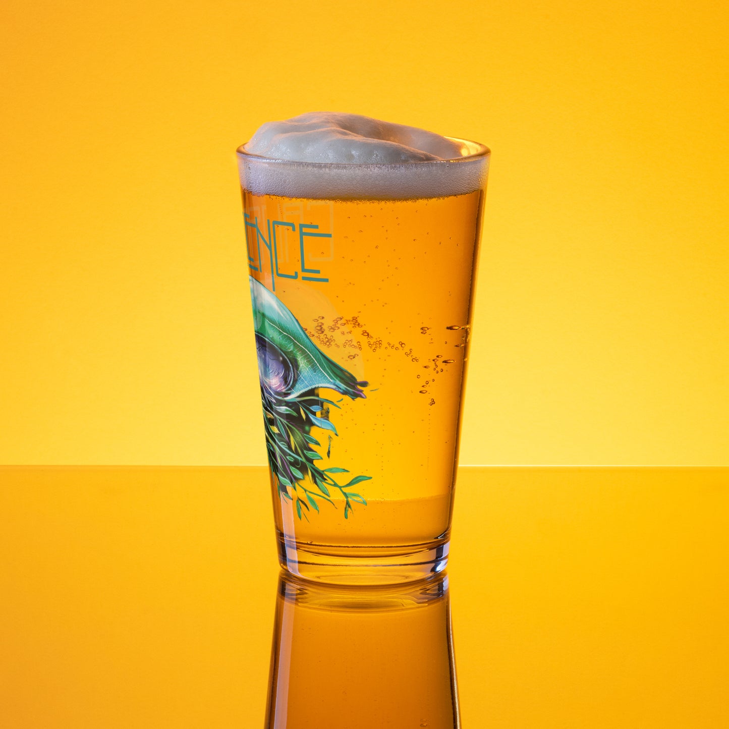 Space Jelly Shaker Pint Glass