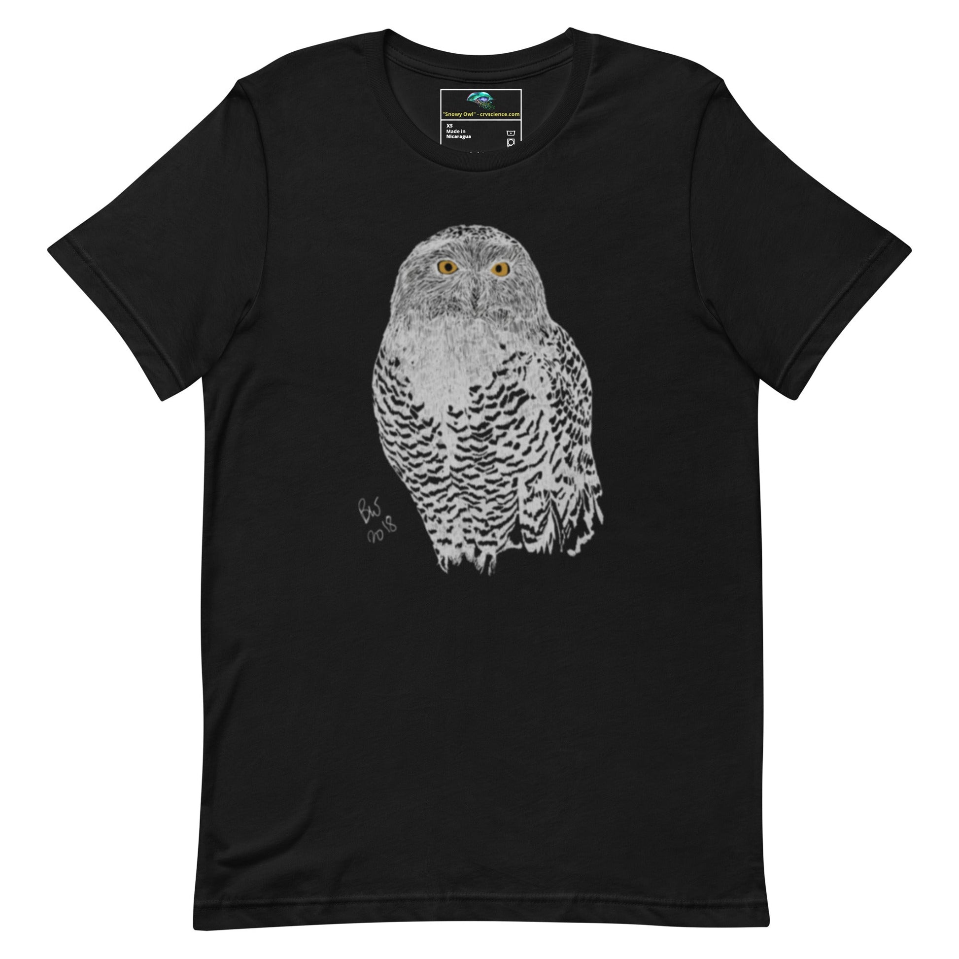 Snowy Owl 2024 - Bella Canvas T - Shirt - Science Label