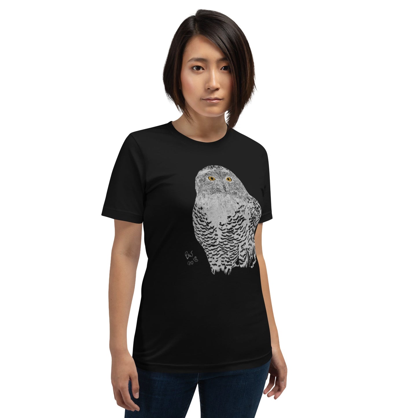 Snowy Owl 2024 - Bella Canvas T - Shirt - Science Label