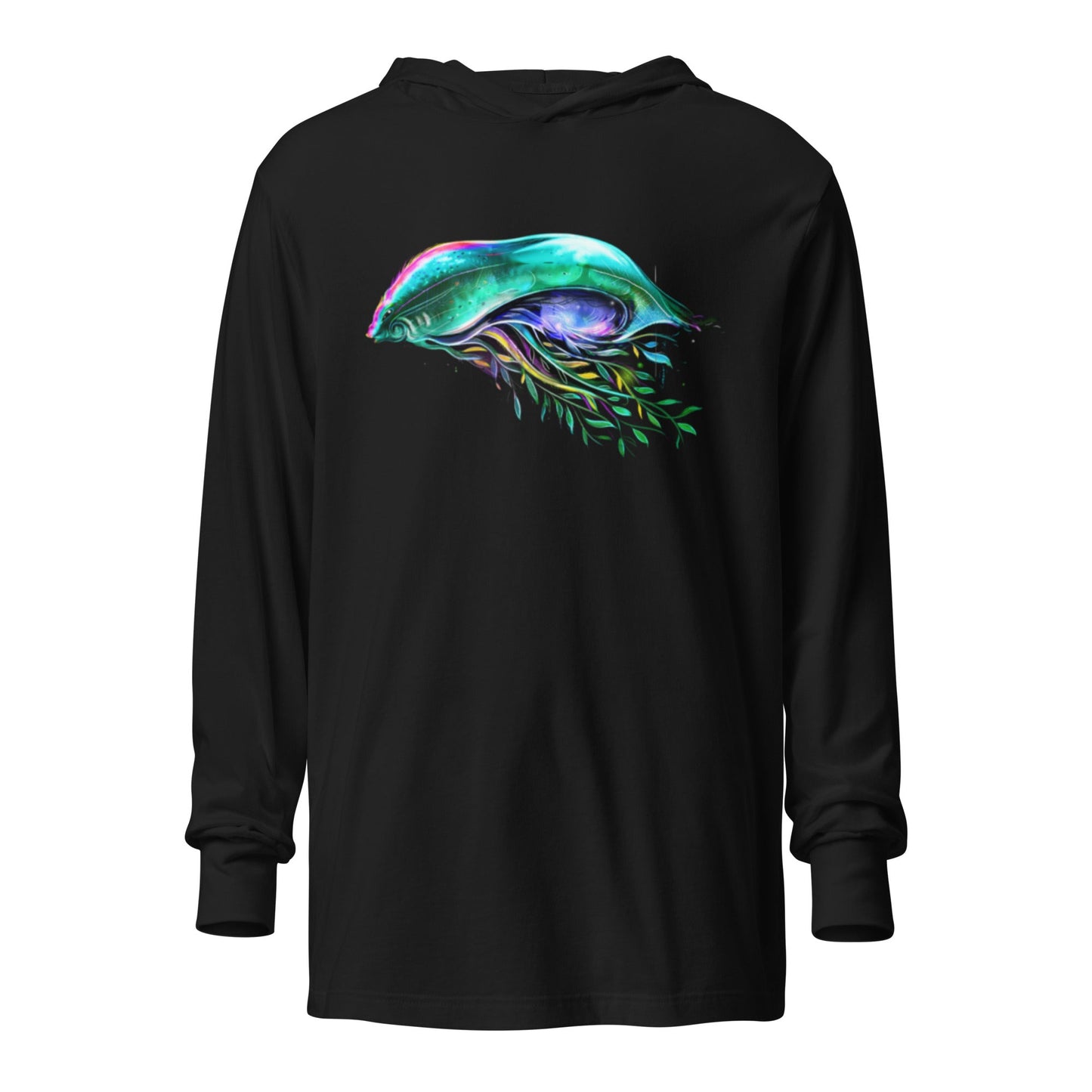 Space Jelly - Hooded long-sleeve tee - Science Label