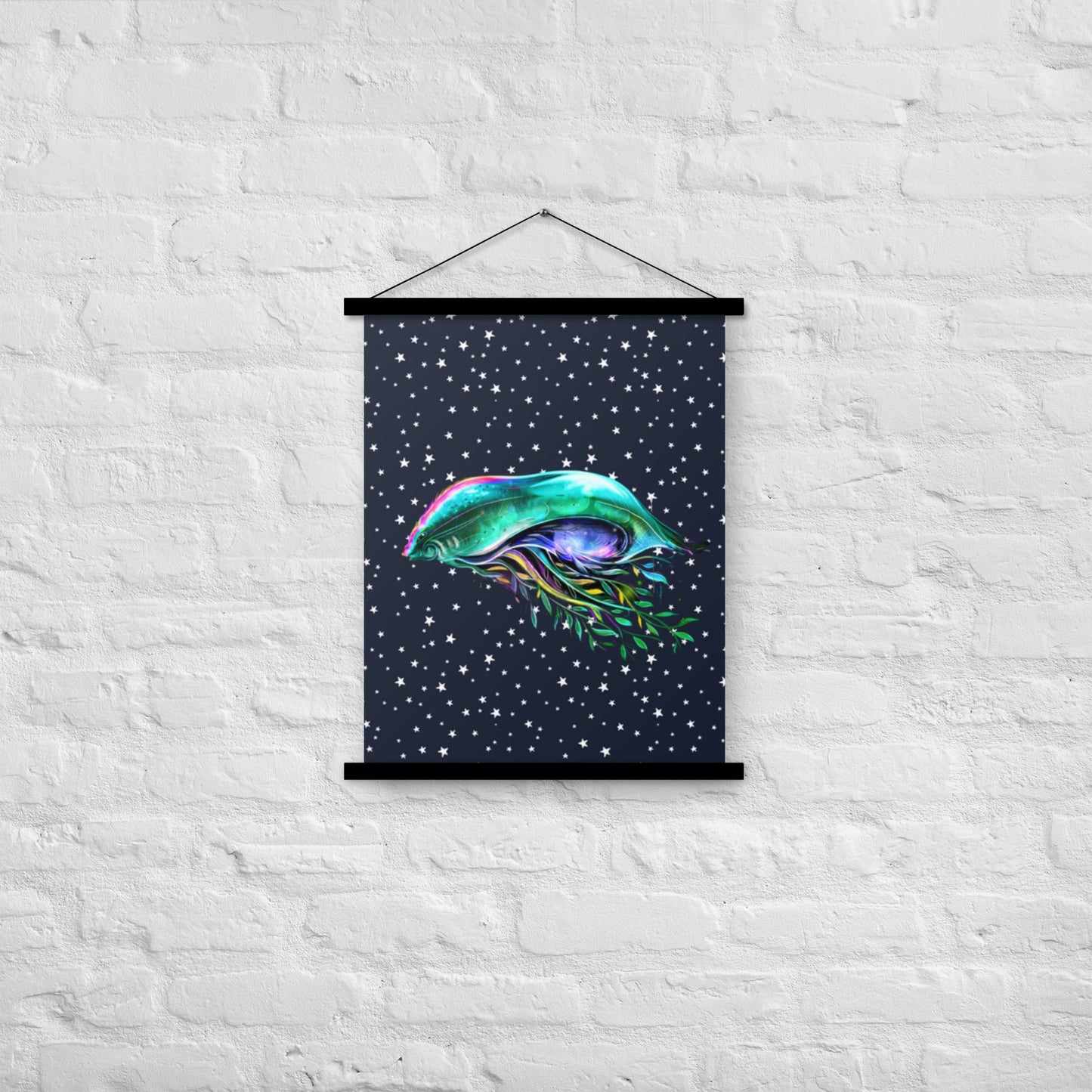 Space Jelly Matte Paper Poster - Science Label