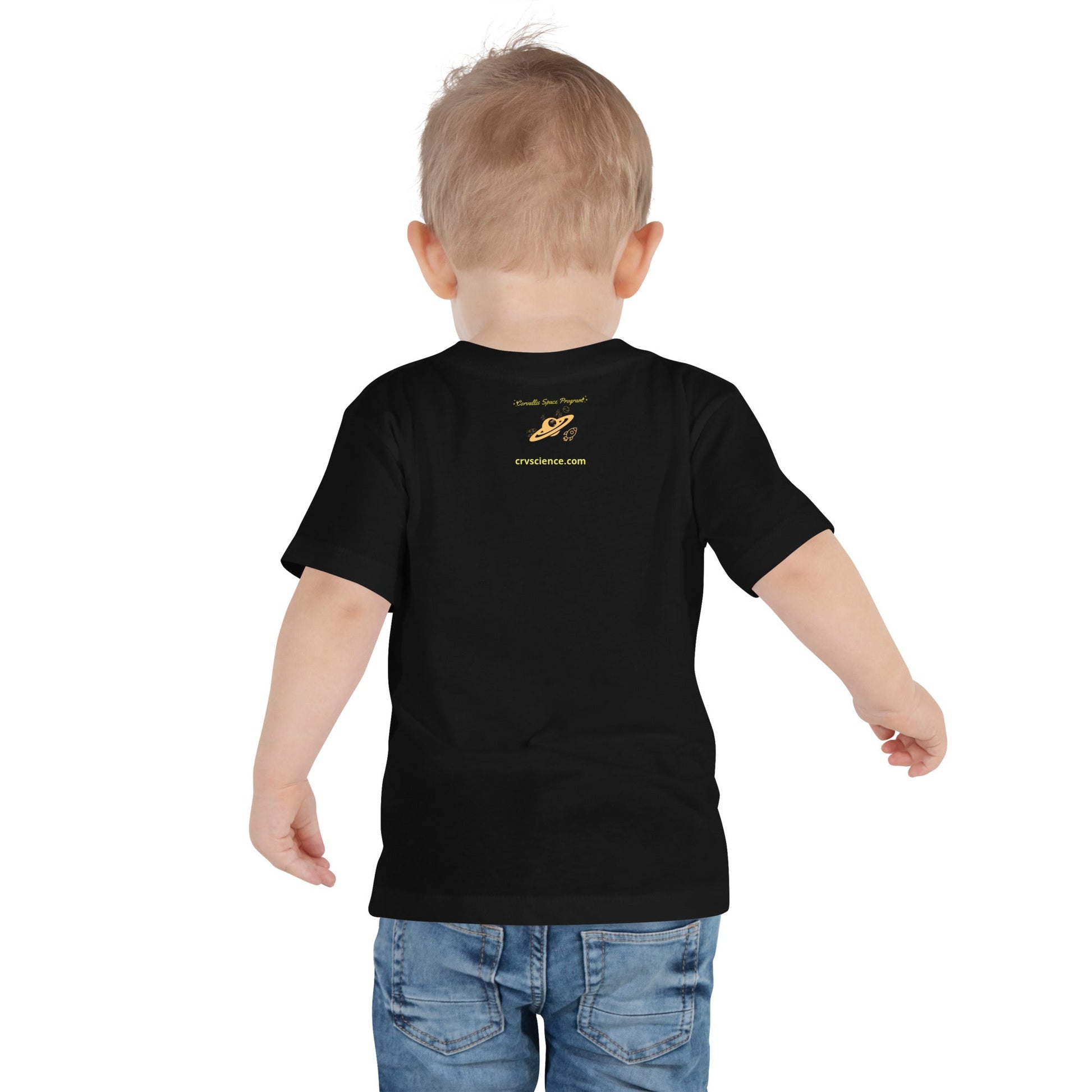 Space Jelly - Toddler Short Sleeve Tee - Science Label