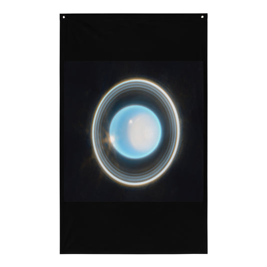 Uranus Flag (James Webb Space Telescope) - Science Label