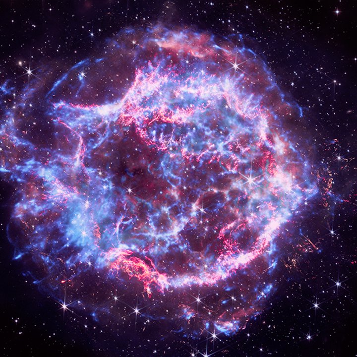 Cassiopeia A Supernova Remnant (Cassiopeia A • 3C 461)