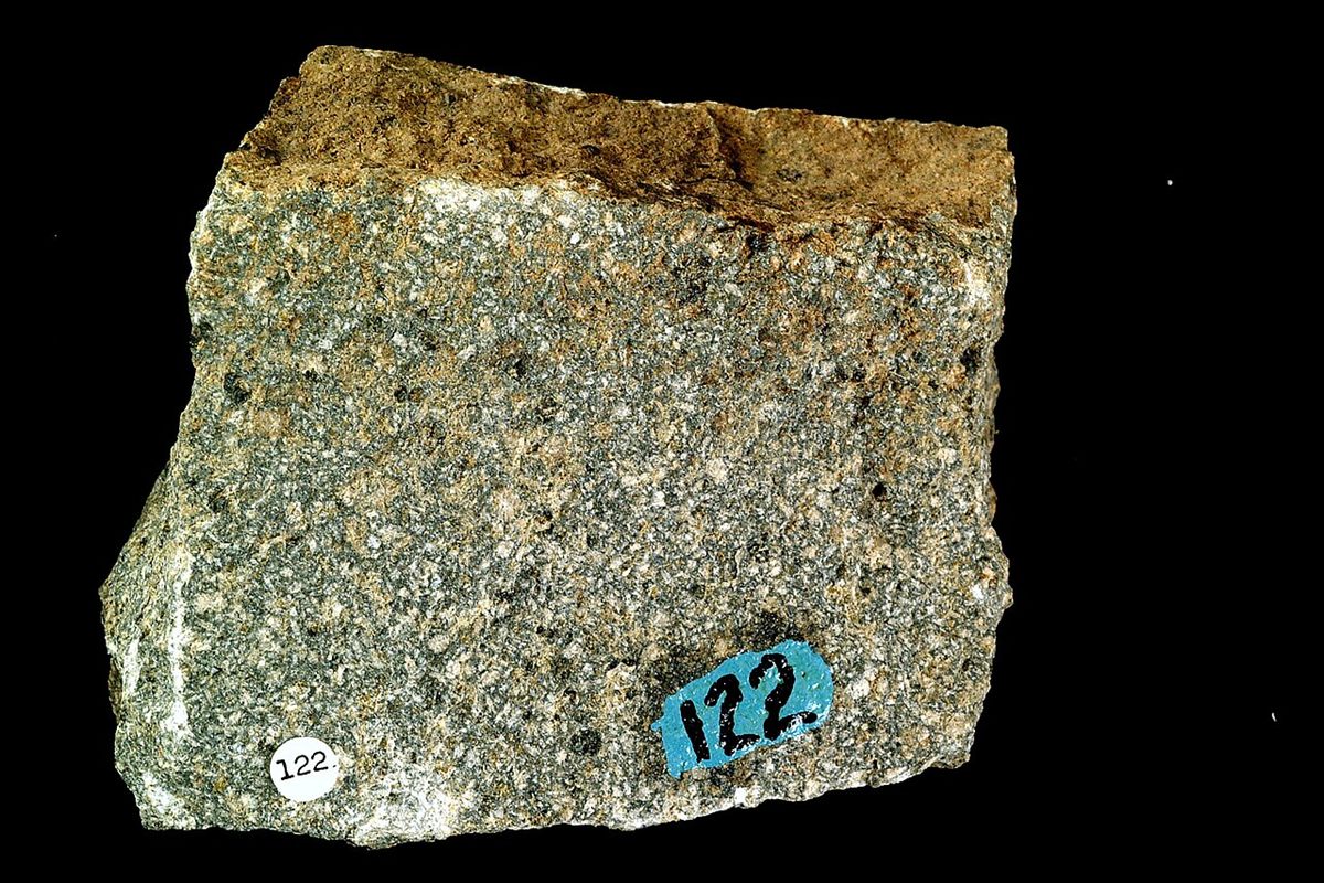 Photograph of Andesite (Porphyritic Plagioclase Andesite)