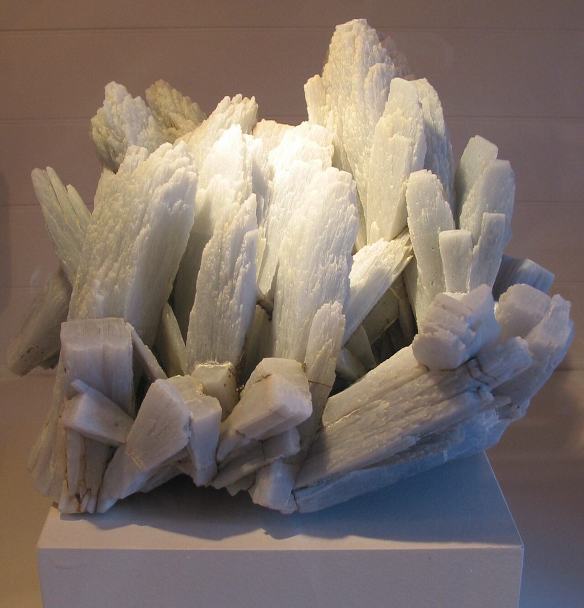 Photograph of Bedded Anhydrite (Anhydrous Calcium Sulfate Sabkha Evaporite)