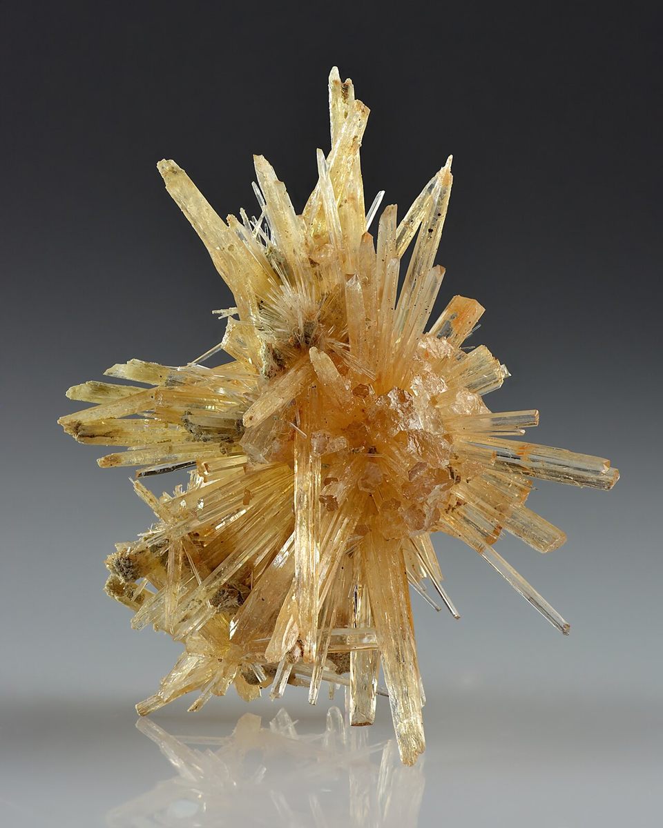Photograph of Aragonite (CaCO₃ • Orthorhombic Carbonate Polymorph)