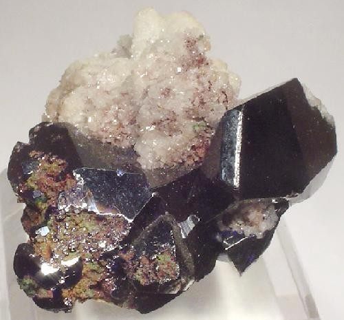 Photograph of Azurite (Cu₃(CO₃)₂(OH)₂ • Monoclinic Copper Carbonate)