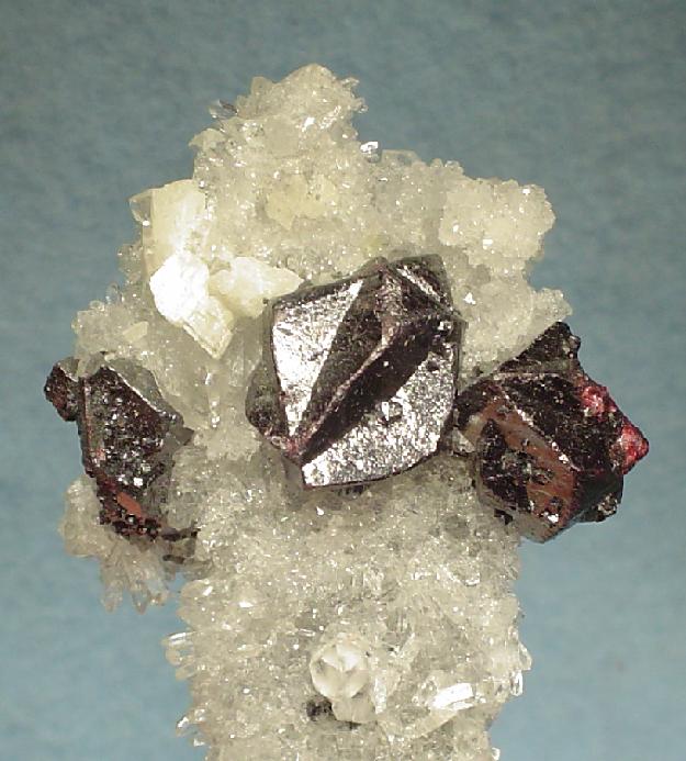 Photograph of Cinnabar (HgS โข Trigonal Mercury Sulfide)