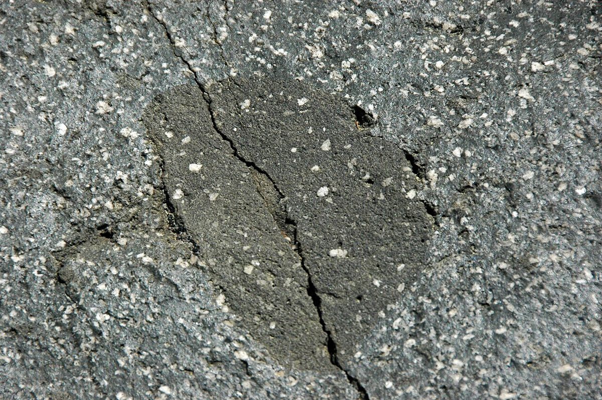 Photograph of Dacite (Porphyritic Plagioclase–Quartz Dacite)