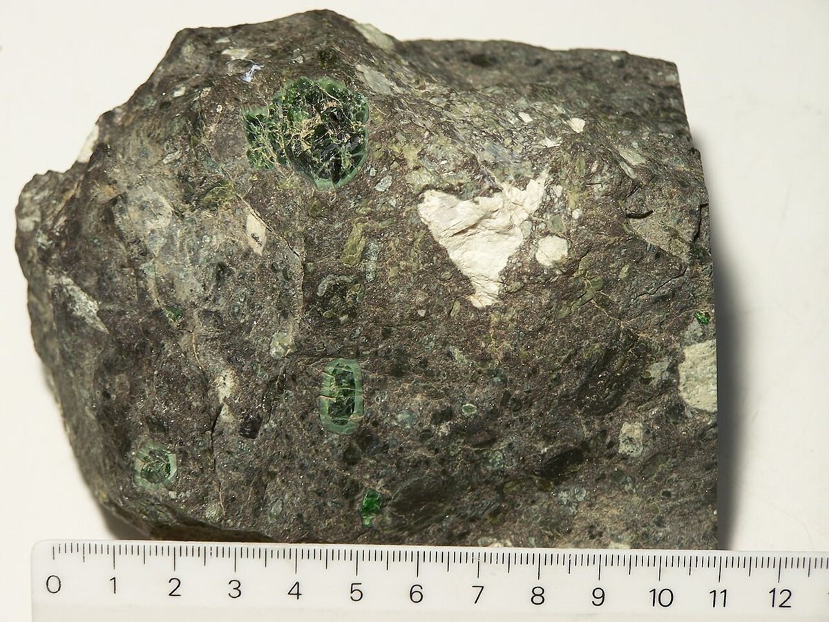 Photograph of Kimberlite (Volatile-Rich Mantle Pipe Kimberlite)