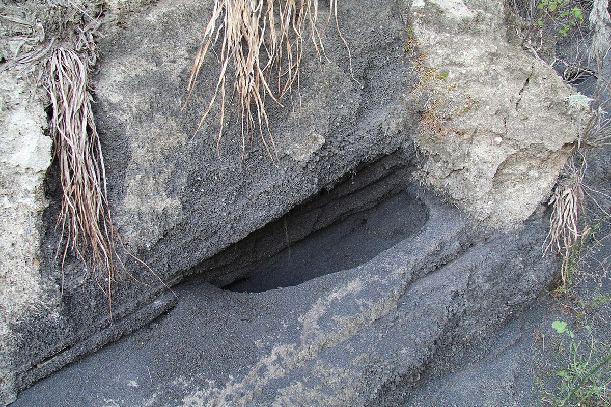 Photograph of Lapilli Tuff (Accretionary Lapilli Pyroclastic Tuff)