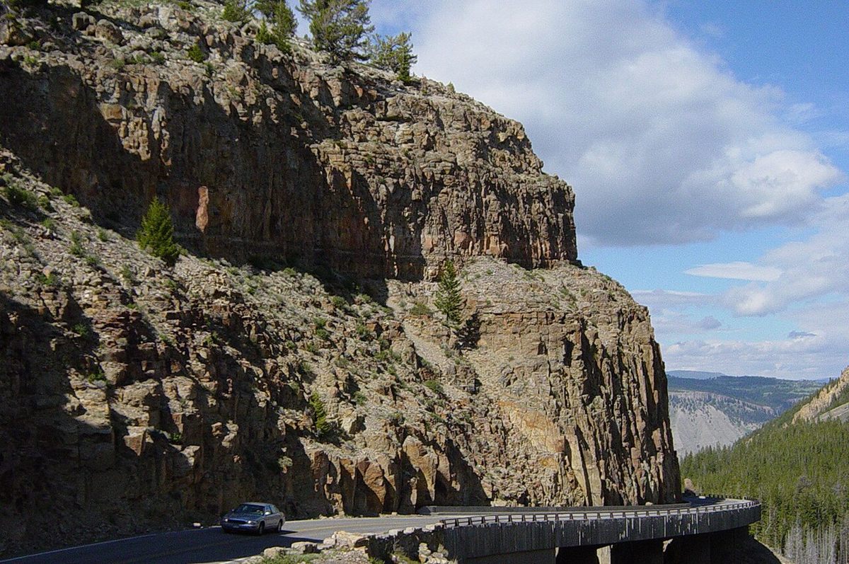 Photograph of Welded Tuff (Ignimbrite) (Fiamme-Bearing Ash-Flow Ignimbrite)